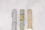 Champagne Glitter Dog Collar