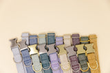 Burgundy Glitter Dog Collar