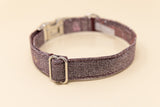 Burgundy Glitter Dog Collar
