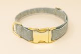 Mint Glitter Dog Collar