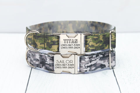 Paw Print Camo Endurance Collar