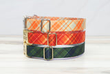 Fall Plaid Personalized Endurance Collars