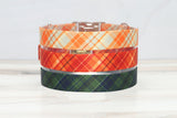 Fall Plaid Personalized Endurance Collars