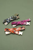 Dolly Purple Plaid Dog Collar