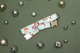 Santa Dogs Fabric Dog Collar