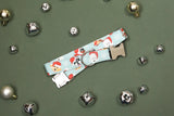 Santa Dogs Fabric Dog Collar