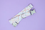 Pastel Plaid Dog Collar