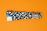 Checkered Bunnies Easter Dog Collar