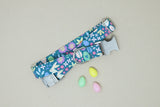 Teal Easter Dog Collar