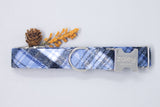 The Sawyer Flannel Plaid Dog Collar