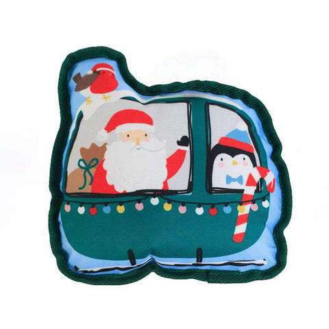 Santa Ski Lift Tougher Dog Toy