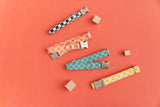 Yellow Checker Dog Collar