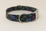 Paw Print Sunnies Dog Collar