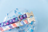 Purple Starfish Dog Collar