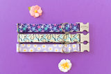 Purple Starfish Dog Collar