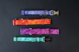 Orange Ombre Dog Collar