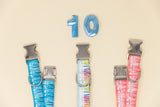 Pink Birthday Candle Dog Collar