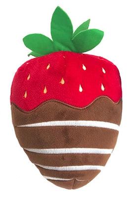 Chocolate Strawberry Dog Toy