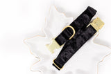 Black Velvet Dog Collar