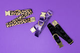 Leopard Velvet Dog Collar