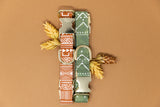 Rust Aztec Dog Collar