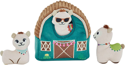 Llama Hide & Seek Dog Toy