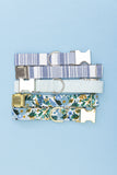Blue Rifle Paper Company Floral Dog Collar