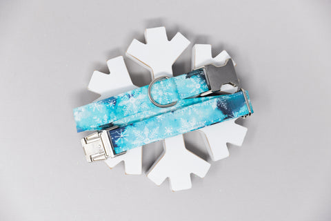 Snow Flurry Dog Collar