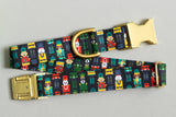 The PUPcracker Fabric Dog Collar