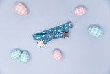 Blue Bunnies Dog Collar