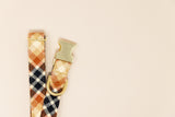 Ember Flannel Plaid Dog Collar
