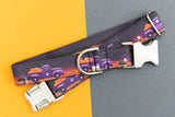 Halloween Pumpkin Truck Dog Collar