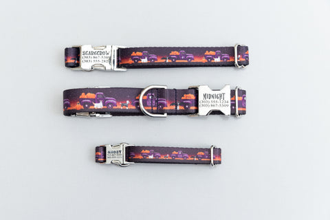 Halloween Pumpkin Trucks Endurance Collar