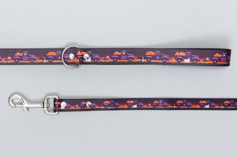 Halloween Pumpkin Trucks Endurance Leash