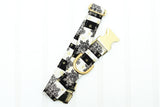 Snowflake Stripe Dog Collar