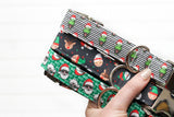 Christmas Characters Dog Collar