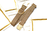 Gold Glitter Dog Collar