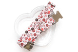 Coffee & Doughnuts Valentines Dog Collar