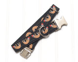 Christmas Sloths Dog Collar