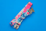 Florscent Jelly Fish Lilly - Dog Collar
