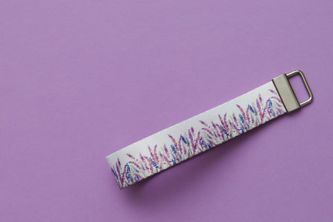 Lavender Fields 6" Endurance Keychain