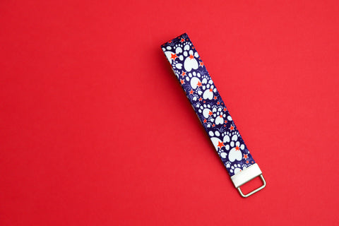 Paw Print Fireworks 6" Endurance Keychain
