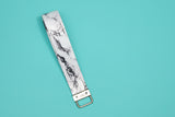 White Marble 6" Endurance Keychain