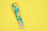 Teal Floral 6" Endurance Keychain