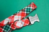 The Frosty Plaid Endurance Dog Collar