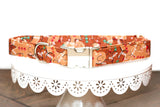 Glitter Gingerbread Dog Collar