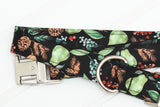 Winter Foliage Dog Collar