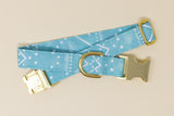 Sea Glass Aztec Dog Collar