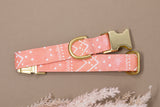 Coral Aztec Dog Collar