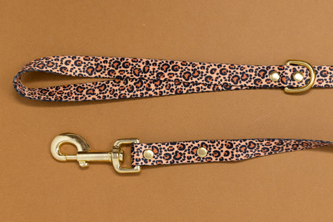 Paw Print Leopard Endurance Leash